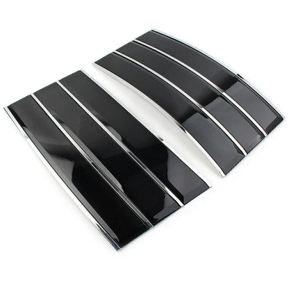 Pair Side Mesh Vent Grille for Land Rover Range Rover (2013-2017) Black