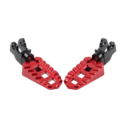 Front Footrests Pegs for Honda CL250 Rebel 250 300 500 (2017-2024) Red