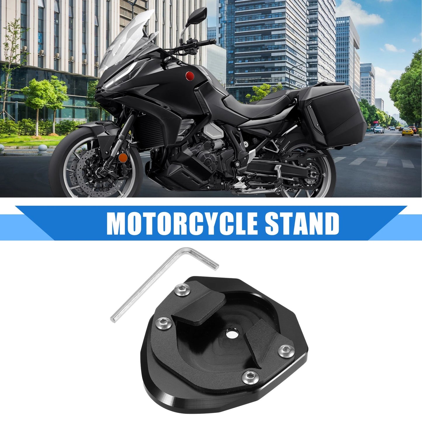 Motorcycle Stand Kit for Yamaha XT1200Z XT1200ZE (2014–2020) Aluminum Black