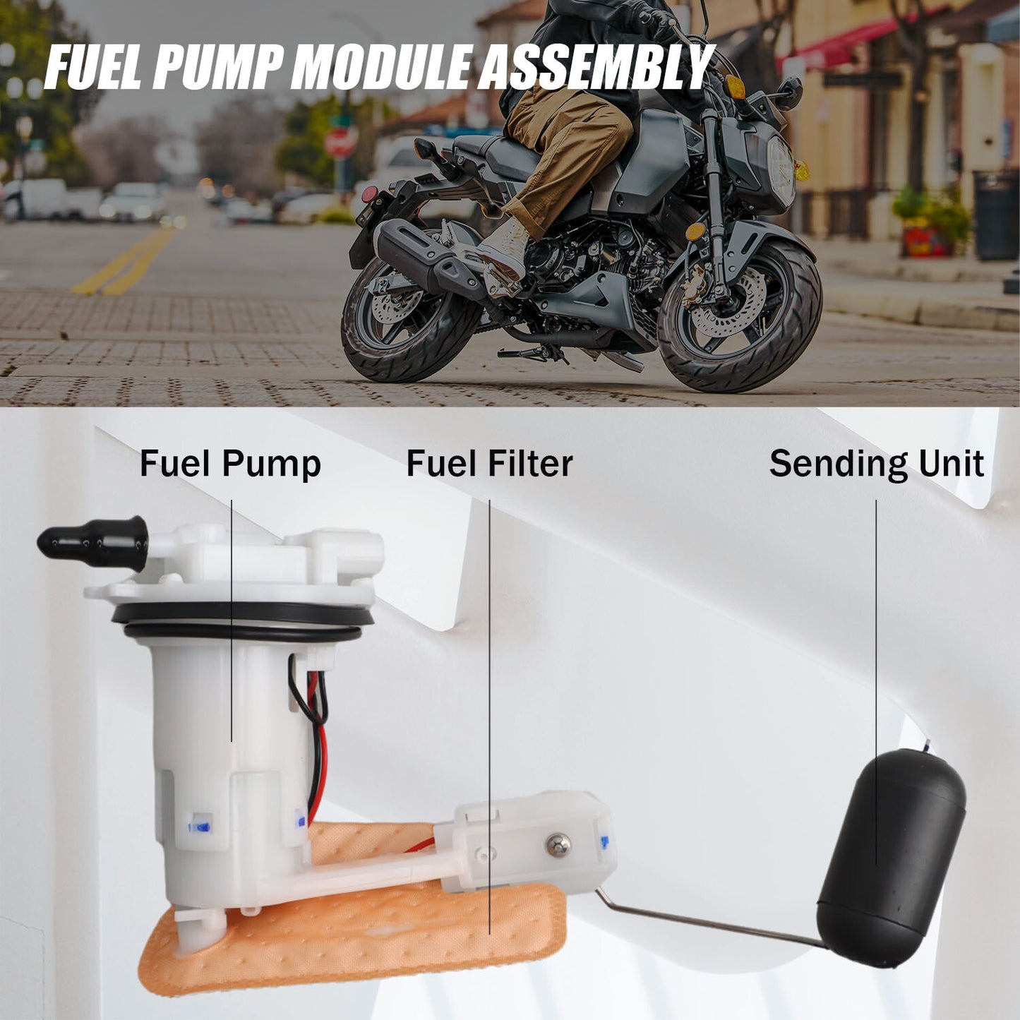 Fuel Pump Assembly for Grom 125 (2017–2020)