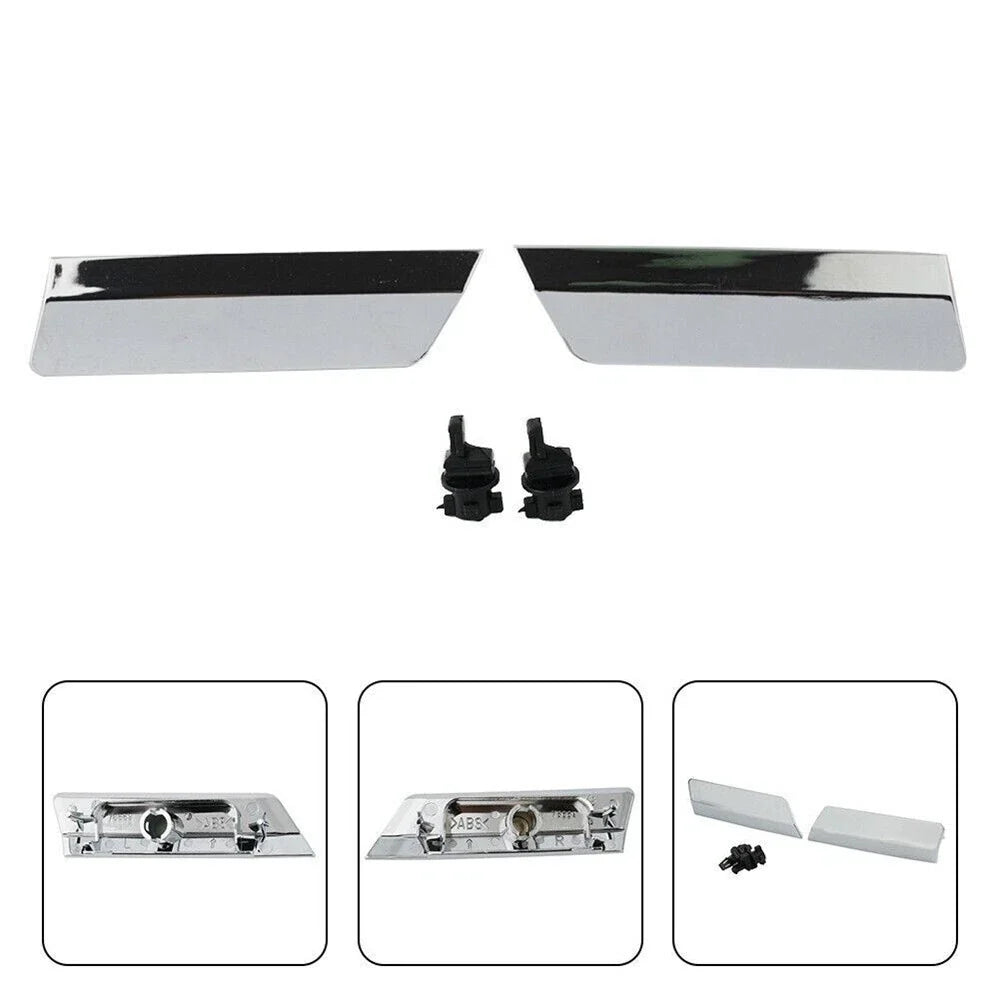 Left & Right Headlight Washer Cover Caps for Lexus LS460 (2008-2009)