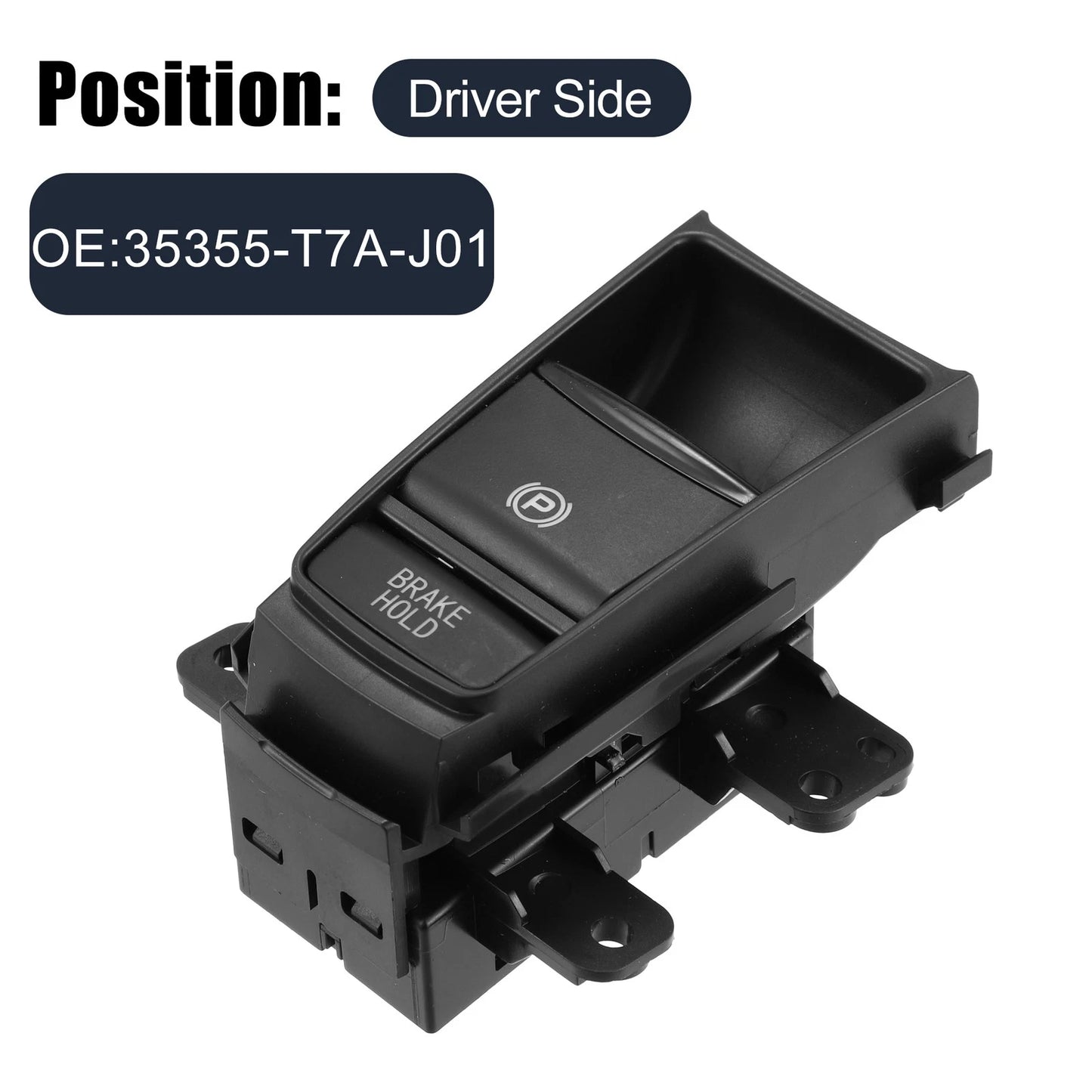 Handbrake Button Parking Control Switch 35355-T7A-J01 for Honda HRV (2016–2021)