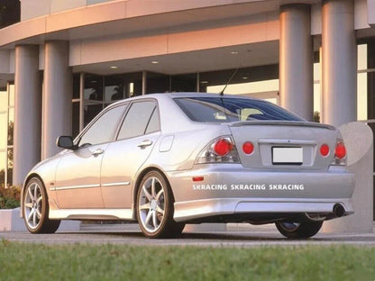 2 x Unpainted FRP Rear Tail Light Covers for Lexus IS200 IS300 (1998–2005)