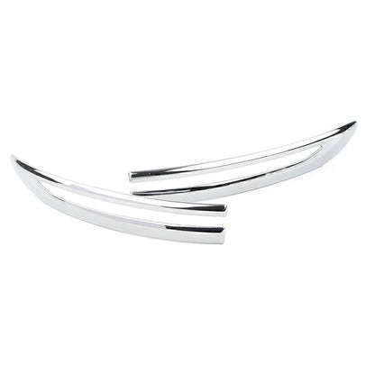ABS Chrome Rear View Mirror Stripe Covers for Nissan Kicks (2017-2019)