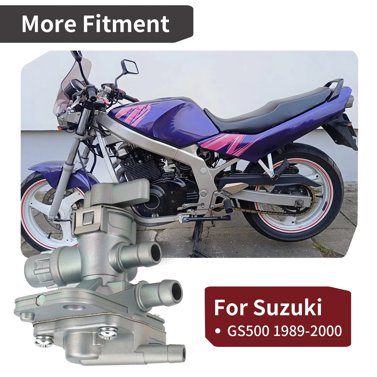 Fuel Petcock for Suzuki GS 500 (1989–2000)