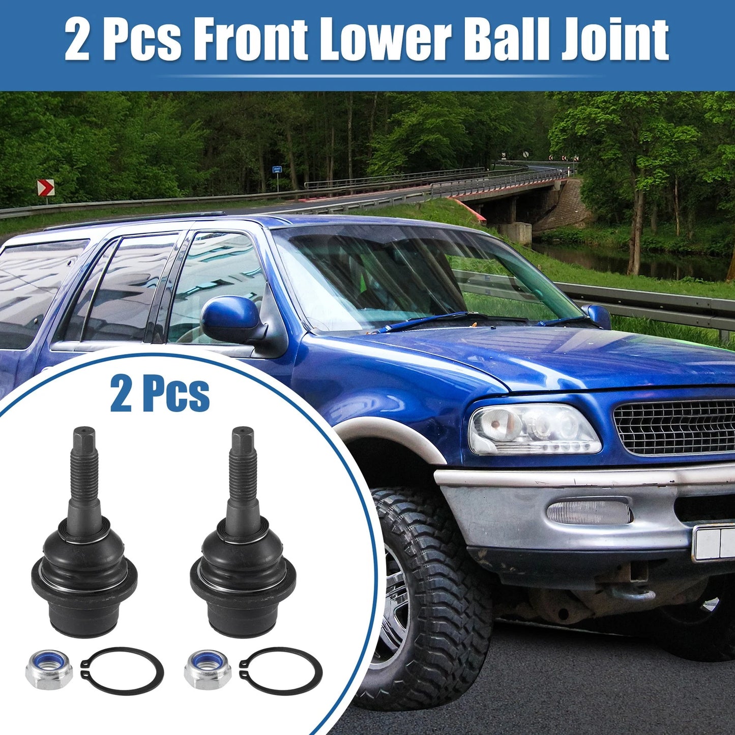 2X Lower Ball Joint for Ford Expedition (2007–2017)