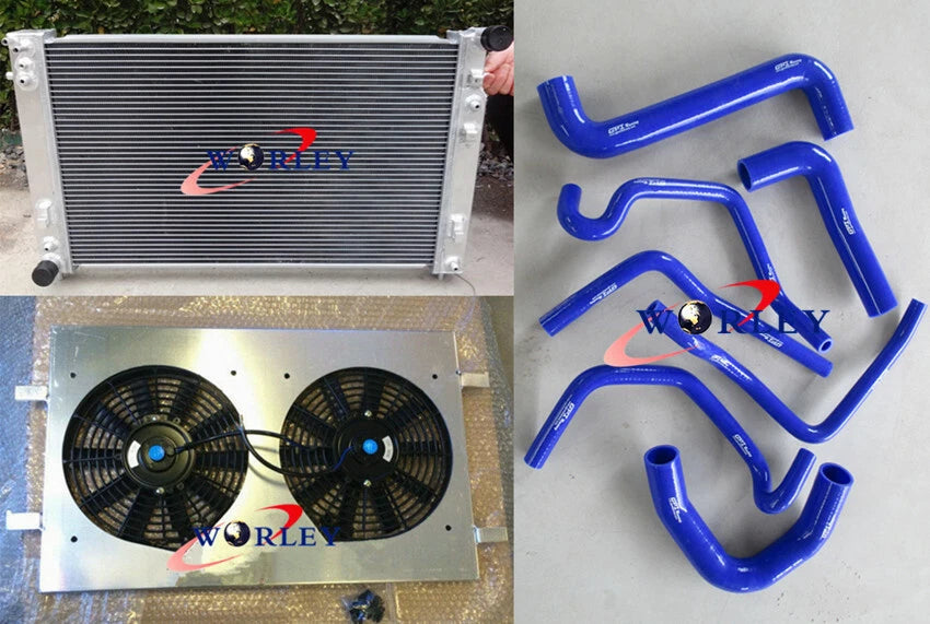Radiator & Shroud & Fan & Hose for Holden Commodore VT VX VU HSV (1997–2002)