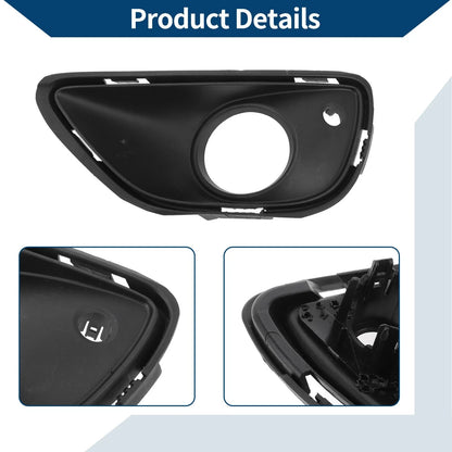Front Left Fog Light Grill for Porsche Cayenne (2011-2018)