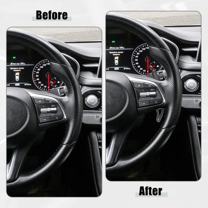Steering Wheel Paddle Shifter Extensions for Hyundai 2018-2021 Aluminum Black
