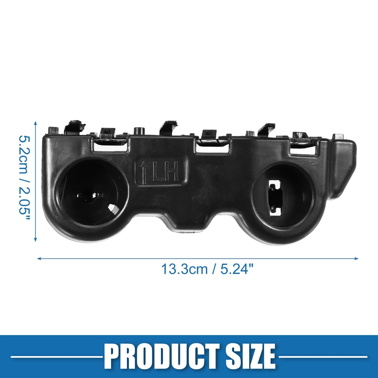 Set of 2 Bumper Brackets No.622245RF0A for Nissan Kicks (2017–2020)