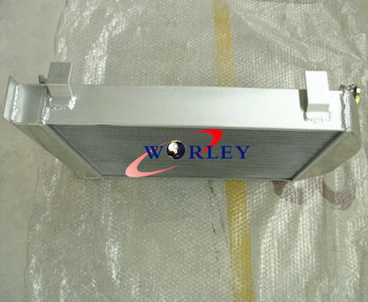 64mm 3 Core Aluminum Radiator + Fan for 1932 Ford HiBoy (1932)