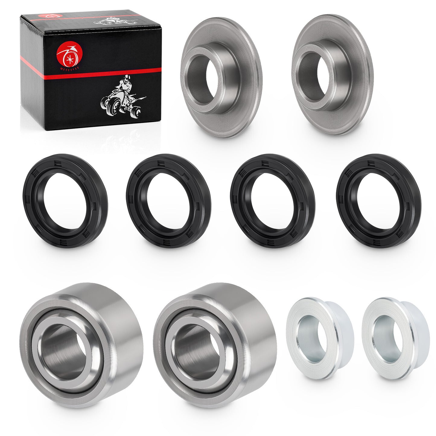 Rear Shock Bushing Bearing Rebuild Kit for Yamaha Banshee 350 (1987–2006)
