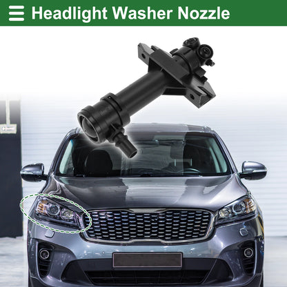 Front Passenger Side Headlight Washer Nozzle for Audi Q3 Quattro (2013) No. 8U0955102