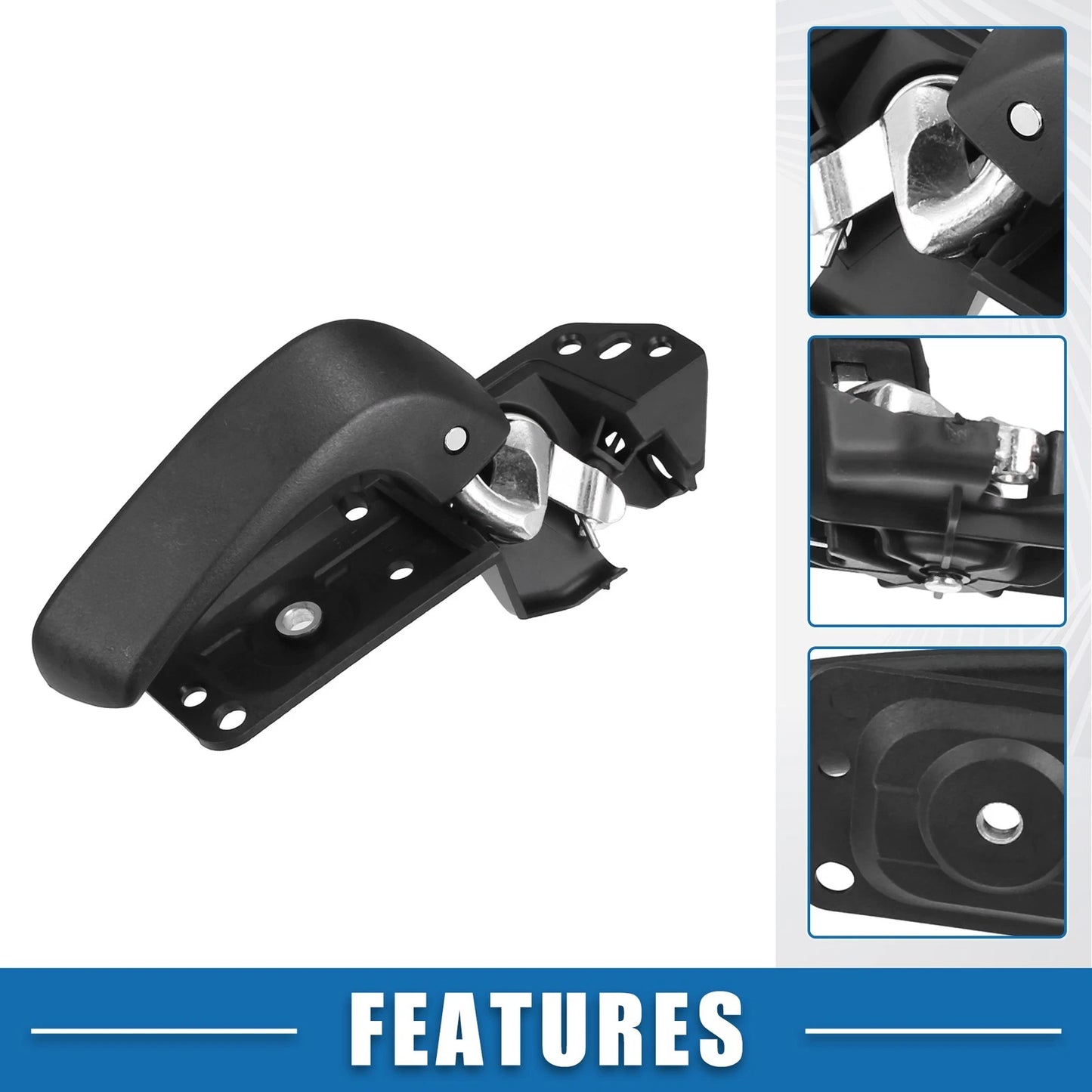Set of 2 Interior Door Handles for GMC Sierra (2007–2013)