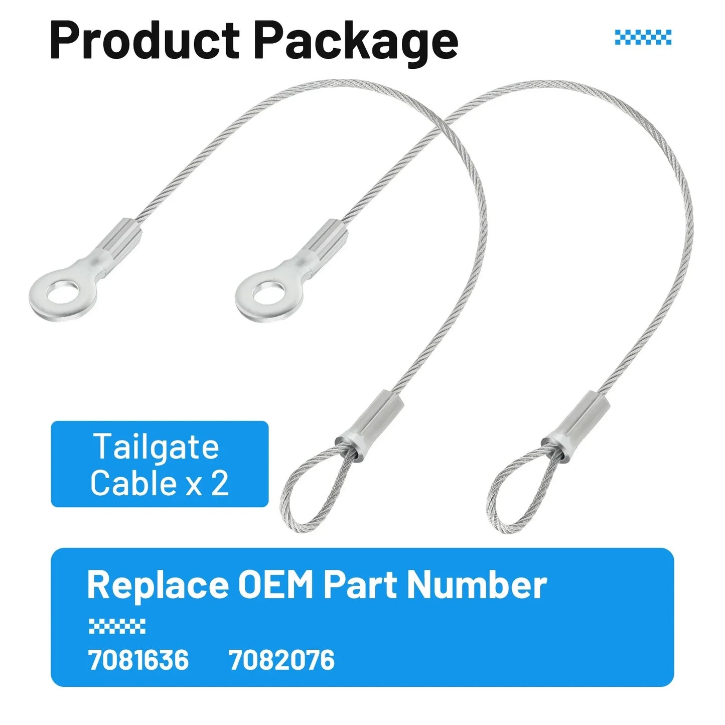 Tailgate Cable for Polaris Ranger 400/500/570/800