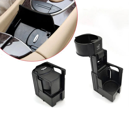Centre Console Cup Holder / Black ABS for MB W211 W219 CLS (2002–2011)