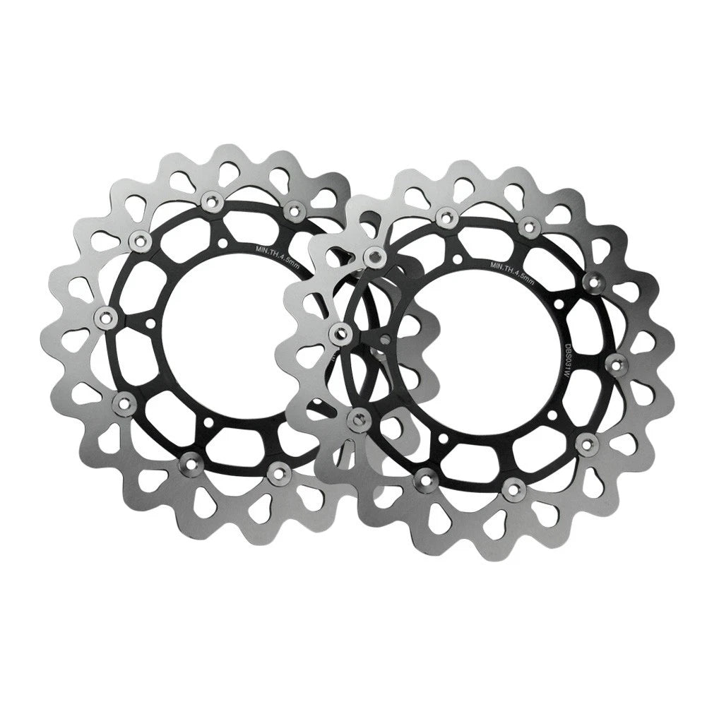 Front Rear Brake Disc Rotors for Yamaha YZF R1 (2004–2006)