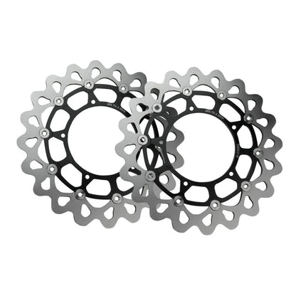 Front Rear Brake Disc Rotors for Yamaha YZF R1 (2004–2006)
