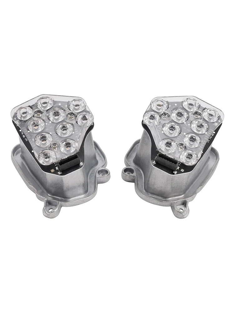 2X LED Indicator Module Headlight Unit for BMW 5 Series F10 F18 (2009–2013)
