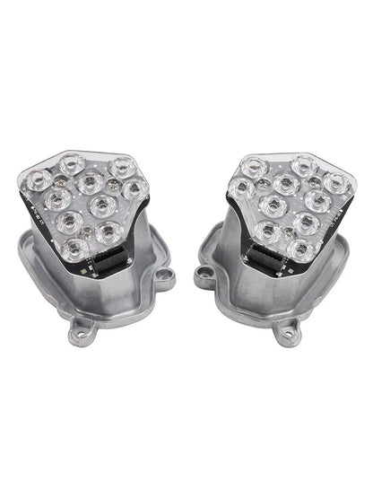 2X LED Indicator Module Headlight Unit for BMW 5 Series F10 F18 (2009–2013)