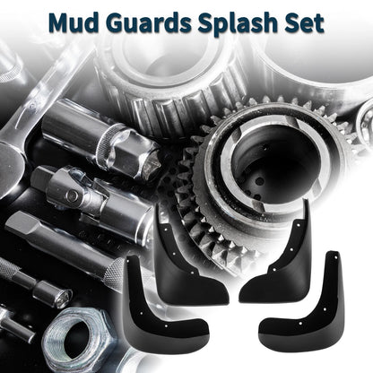 Set of 2 Mud Flaps Splash Guards for Volkswagen Polo (2004–2010)