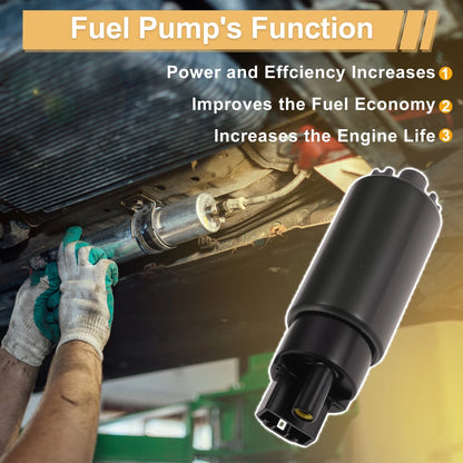 Set of 2 Fuel Pumps for Lexus GS300 (1996–2005) Replaces E8240 Rubber Electric