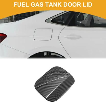 Fuel Tank Door Cap for Hyundai Santa Fe (2024–2025) Carbon Fiber Black