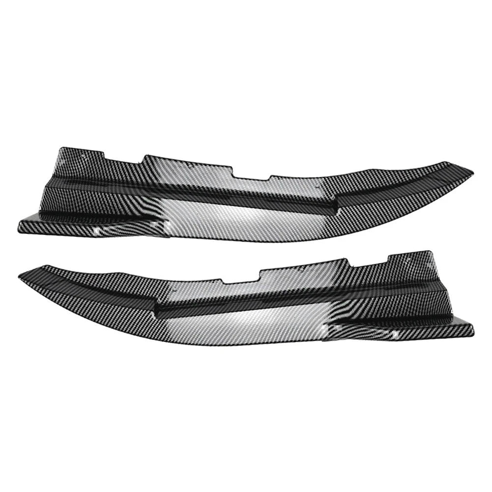 Carbon Front Bumper Lip Splitters for BMW 3 Series E92 E93 M-Tech 325i (2010–2013)