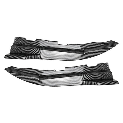 Carbon Front Bumper Lip Splitters for BMW 3 Series E92 E93 M-Tech 325i (2010–2013)