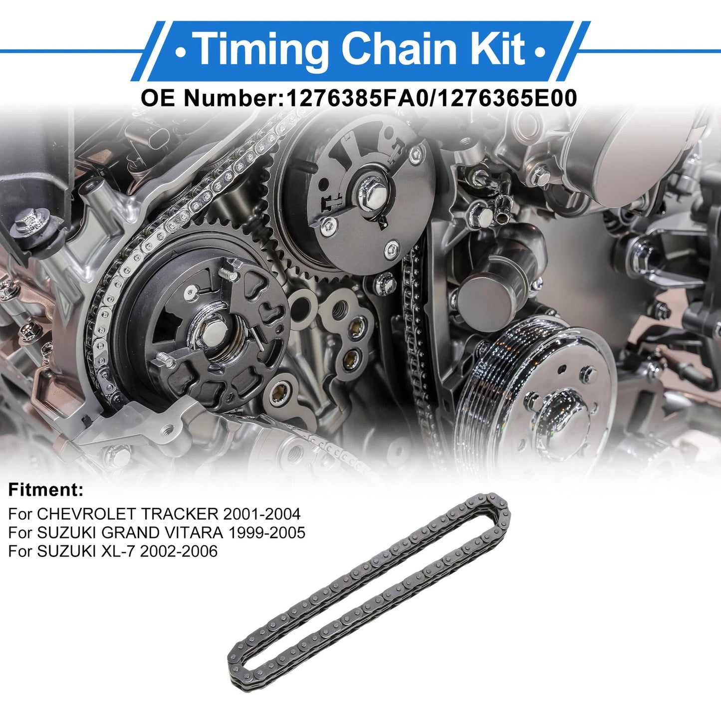 Timing Chain Kit for Chevrolet Tracker (2001–2004) No. 1276385FA0/1276365E00