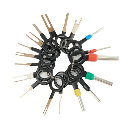 21pcs Car Wiring Terminals Removal Repair Tools Connector Pin Extractor for Car
