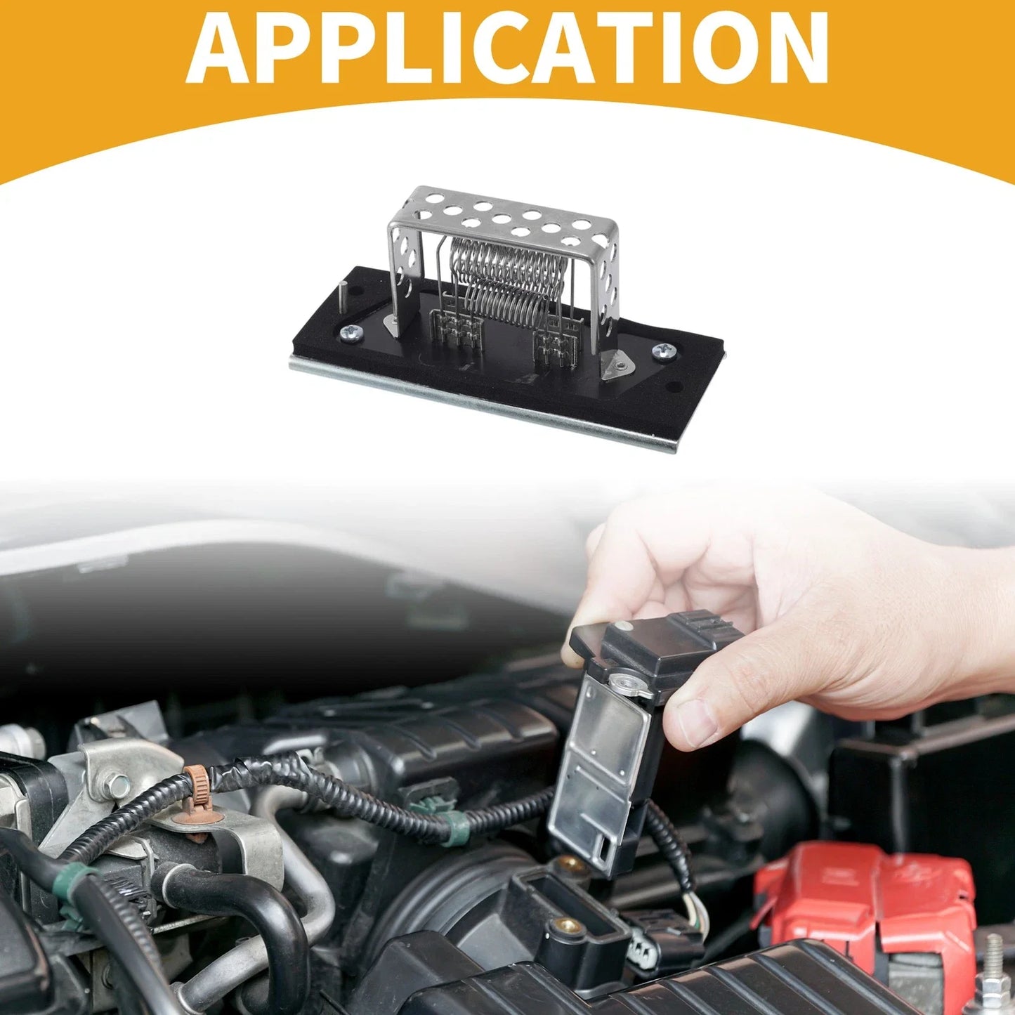 HVAC Blower Motor Resistor  (Compatible with RU1172)