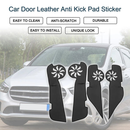 Car Door Leather Anti-Kick Pad Sticker for Mercedes-Benz B200 (2000-2008)