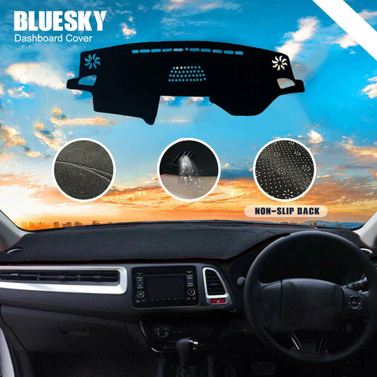 Non-Slip Dash Mat for Subaru Outback 2015-2020 Dashboard Cover Black