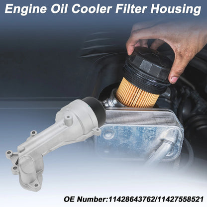 Set of 1 Engine Oil Filter Housing for Mini Cooper (2007–2009) No. 11428643762