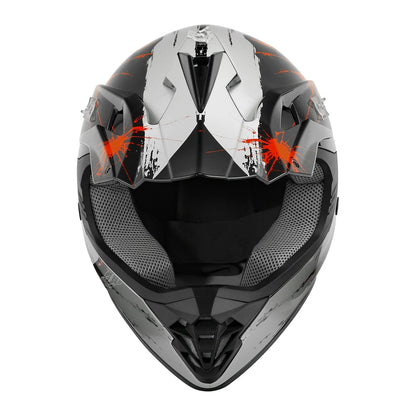 Youth ATV Helmet Goggles Gloves for Kids Dirt Bike Motocross Off Road DOT