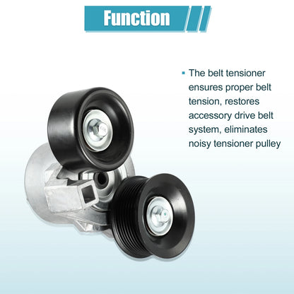 Belt Tensioner Pulley Assembly No.F8UZ6B209CA for Ford F-250 Super Duty (1999–2002)