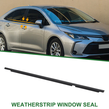 1pc Rear Right Window Seal No. 7573002150 for Toyota Corolla (2009–2013)