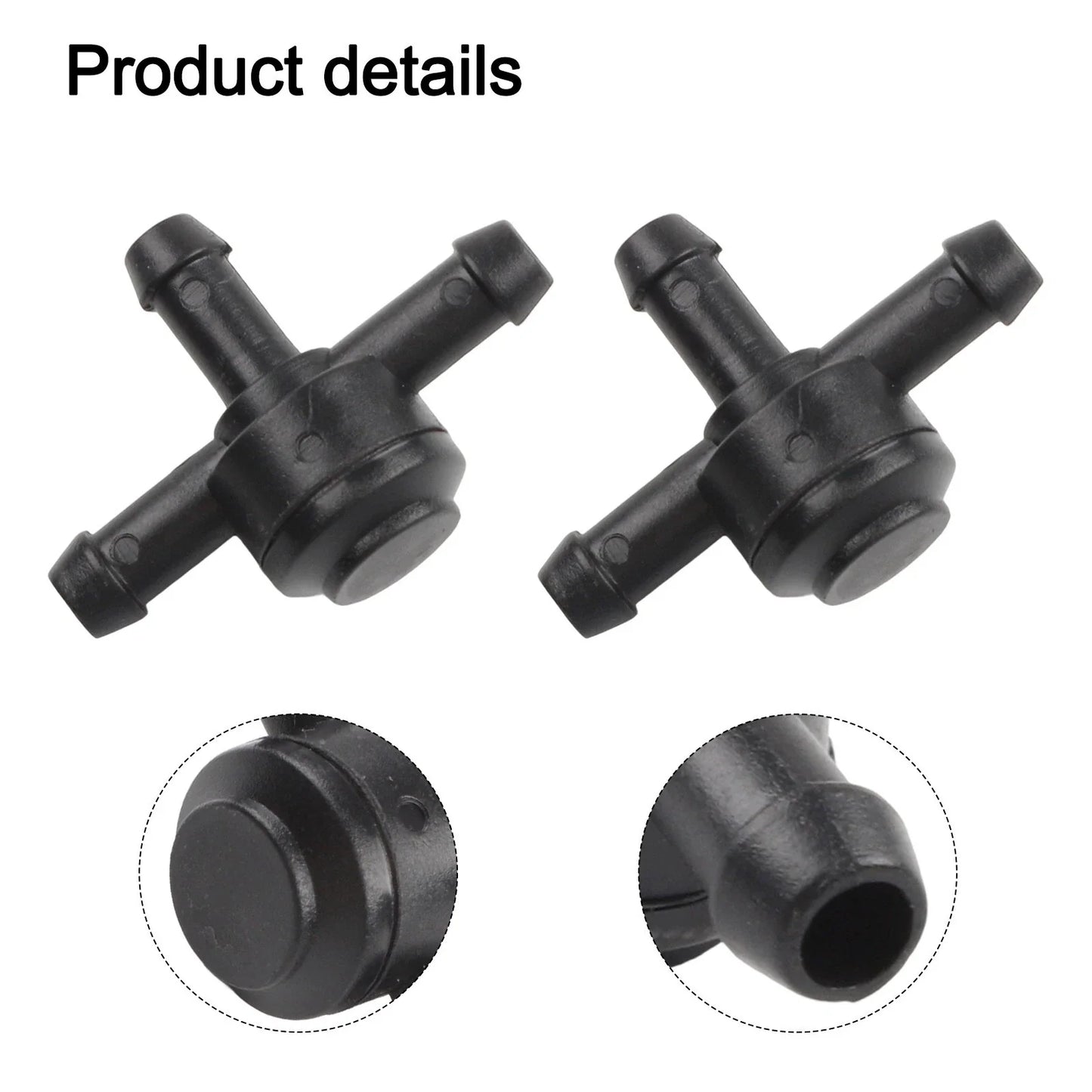 Washer Valve Set Black Plastic for C30 C70 S40 S60 S80 V50 V70 XC60