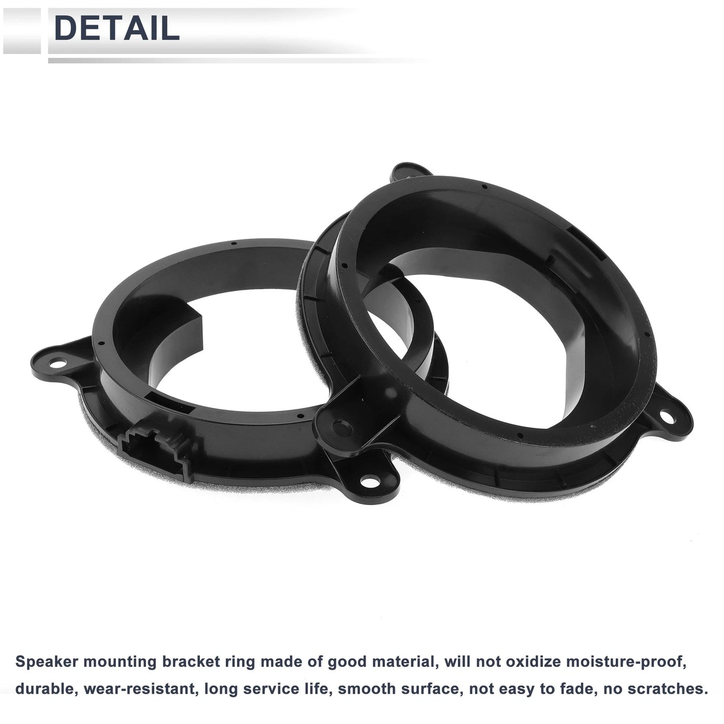 Set of 2 Speaker Spacer Rings for Mazda 6.5" Tweeter