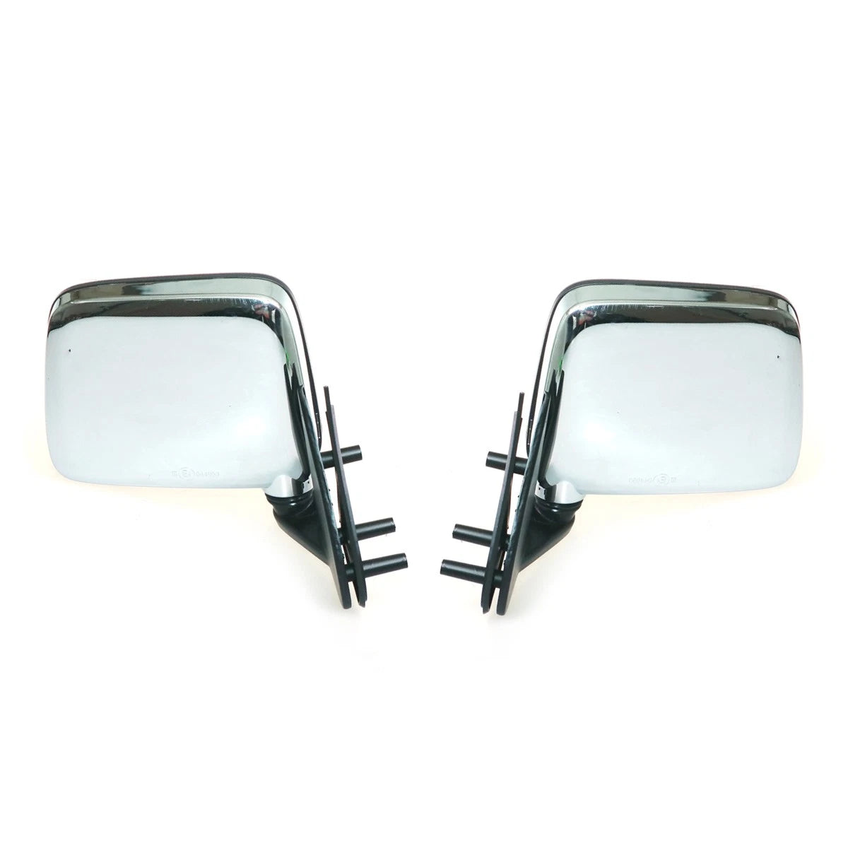 Chrome Door Mirror Set for Nissan Navara D21 (1986–1997)