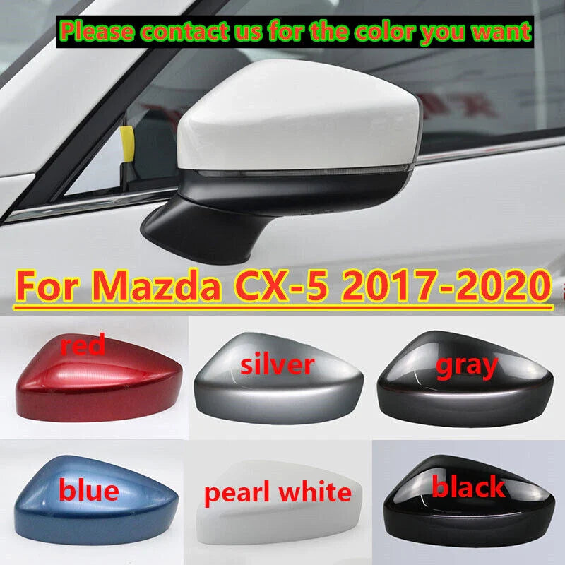 Side Mirror Signal Light Lower Base Cover Cap Frame for Mazda CX-5 (2017–2022)