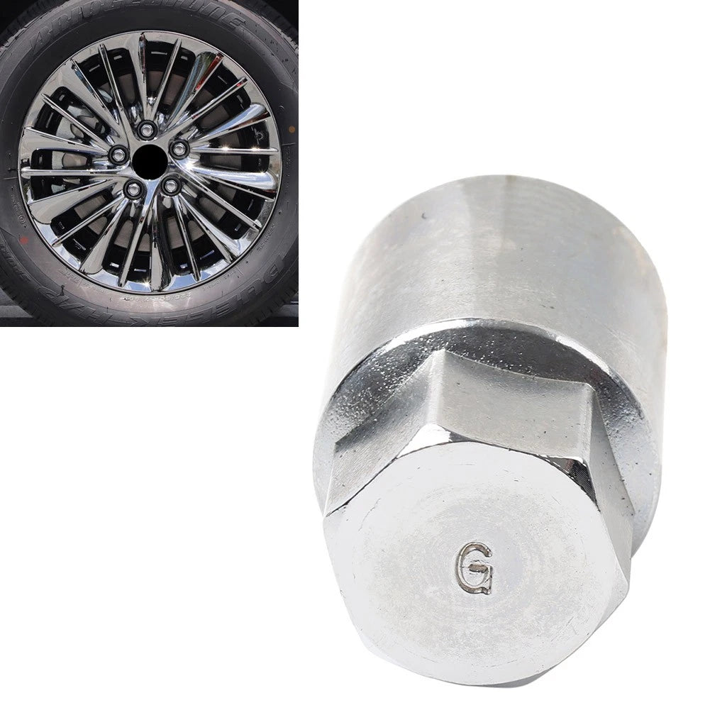 Locking Wheel Nut Key for Toyota Lexus (2000–2023)