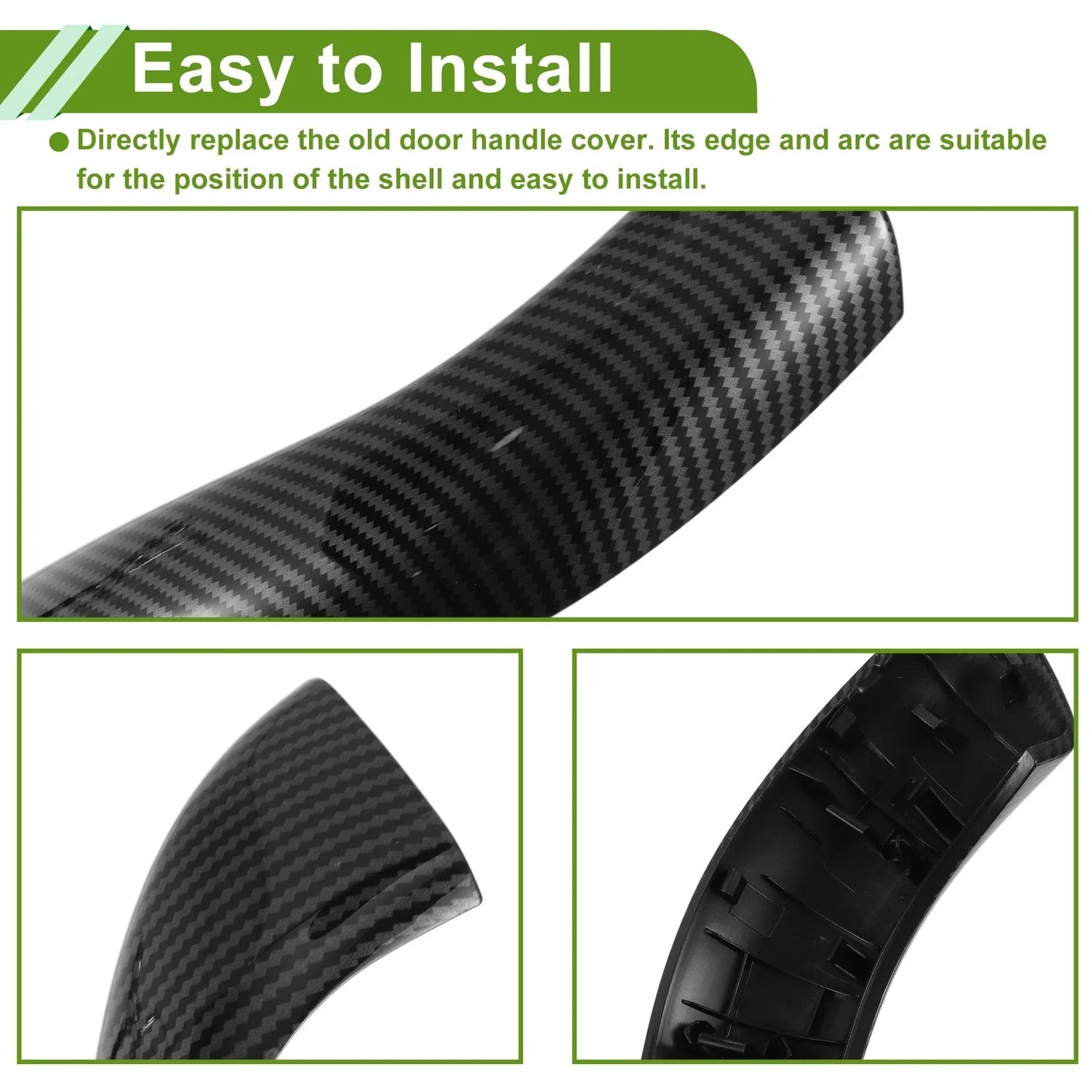 Door Panel Handle Pull Trim Cover for BMW X1 X2 (2016-2020)
