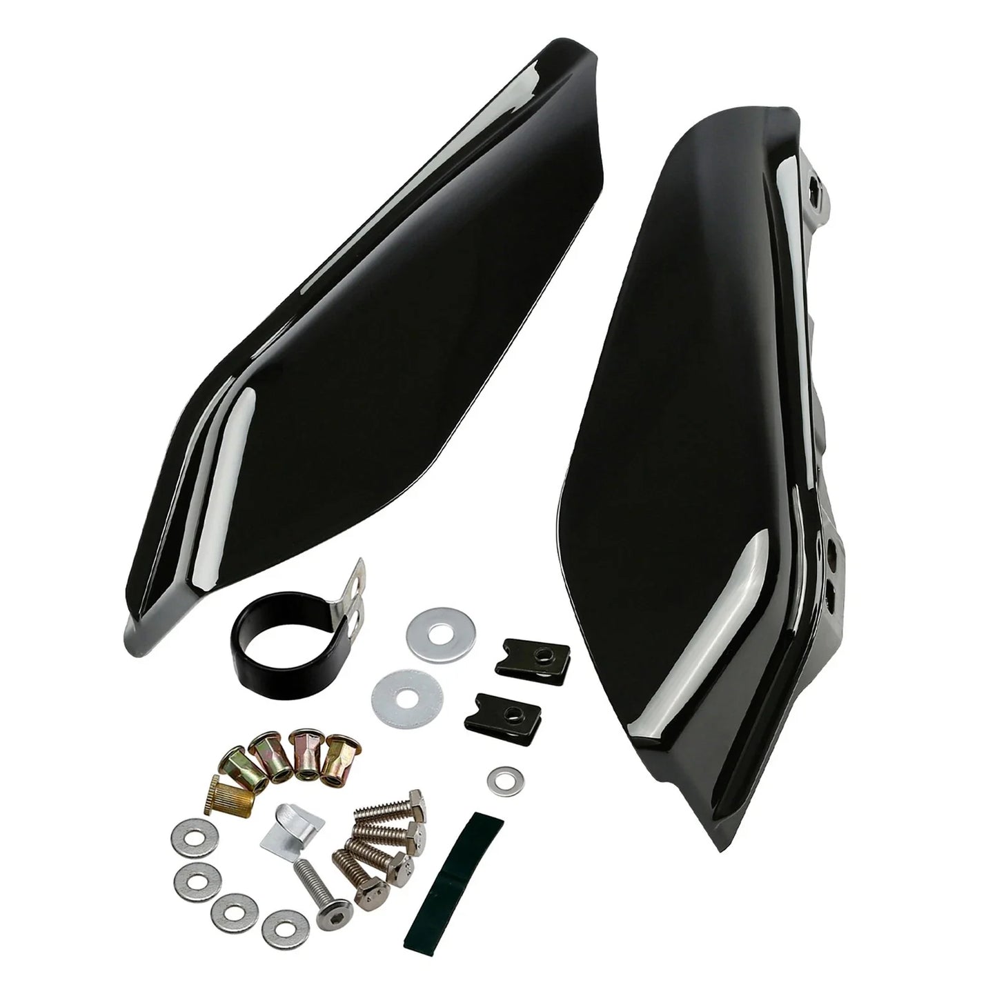 Mid Frame Air Deflectors for Harley Road King Street Electra Glide (2017-2023)