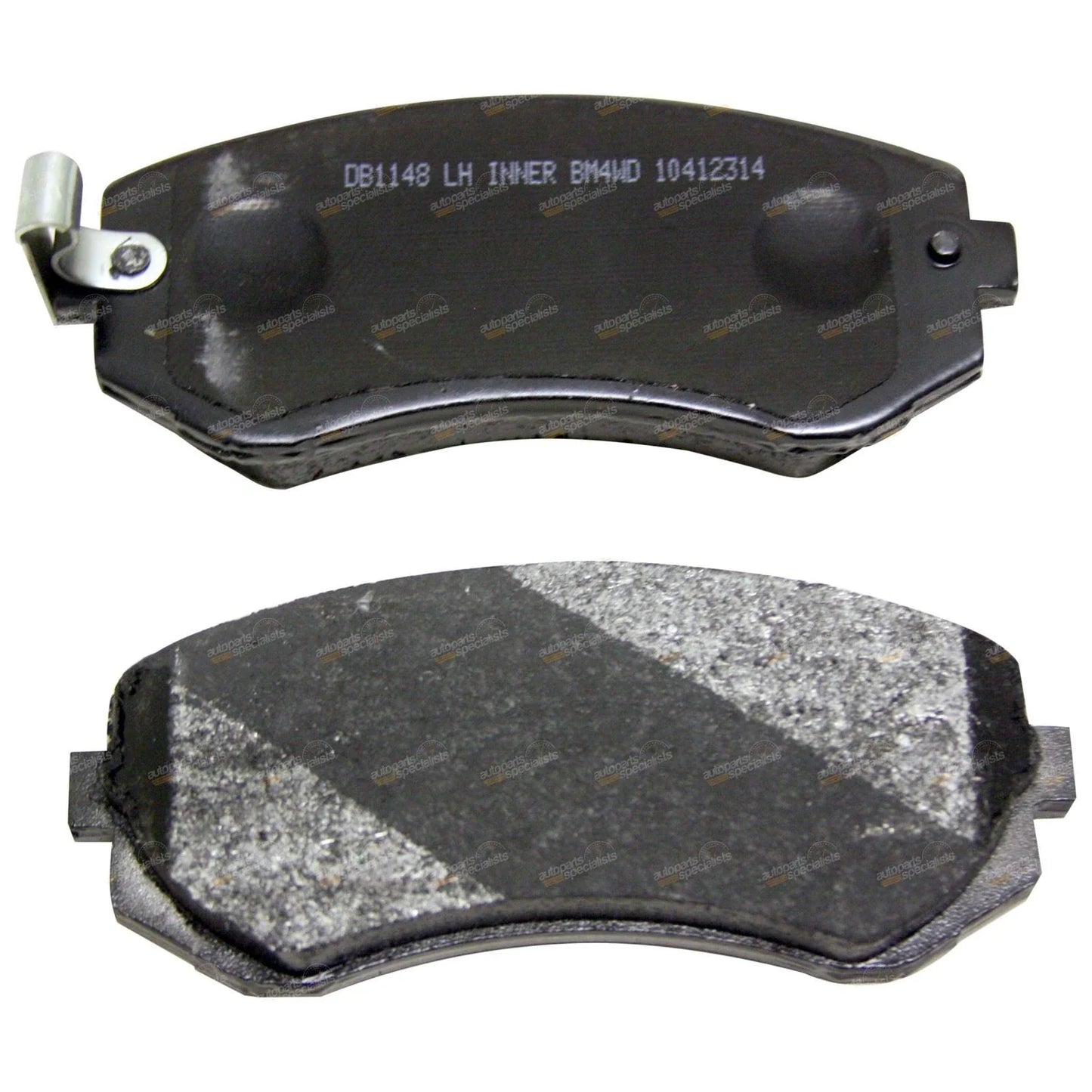 4WD Front Disc Brake Pad Set for Nissan Pulsar (1990-2000)