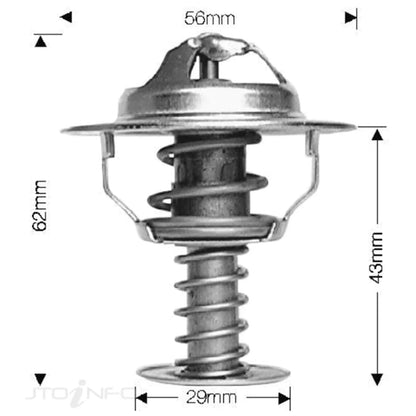 Dayco Thermostat for Toyota Rukus 2.4L 4cyl (2010-2016)