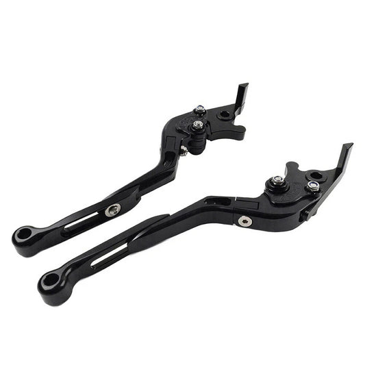 Extendable Brake Clutch Levers for Honda CB599 CB600 CB919 98-06 Black