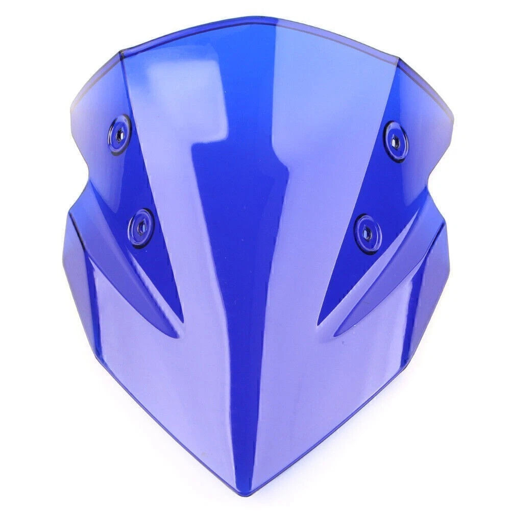 Motorcycle Windshield for Kawasaki Z400 (2018–2022) ABS Plastic Blue