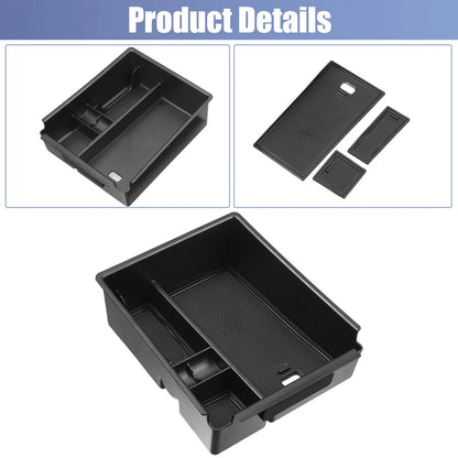 Car Center Console Storage Box for Hyundai Tucson NX4 (2021-2022) Black